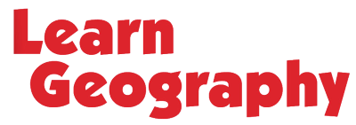 Learn Geography title screen for Nintendo DS